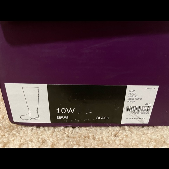 Lane Bryant knee high boots with studs - Picture 3 of 4